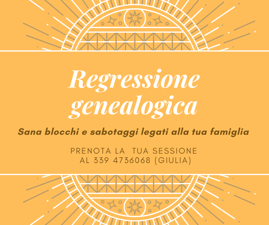 Regressione genealogica - sessione individuale