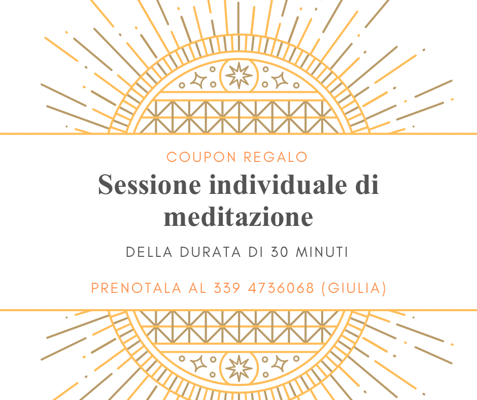 Sessione privata di meditazione