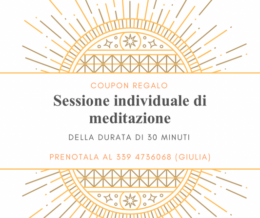 Sessione privata di meditazione